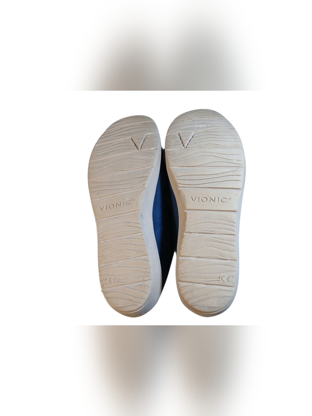 VIONIC Abigail Blue Suede Lace-Up Supportive Sneaker - Picture 7 of 7